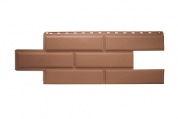 Фасадная панель Альта-Профиль Венеция Терракотовый