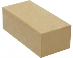 Кирпич лицевой силикатный Кремовый полнотелый одинарный