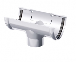 Воронка желоба Технониколь (Verat) Белая (125х82 мм)