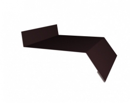 Отлив оконный Первая Кровельная 200 (полиэстер) 3м шоколад