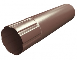 Труба водосточная Технониколь металл коричневая 3м