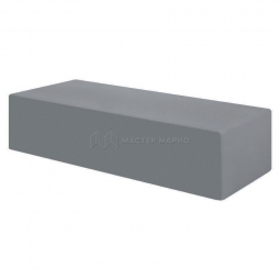 Кирпич лицевой силикатный «Темно-серый» полнотелый одинарный