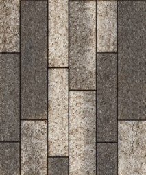 Тротуарная плитка Поревит Регата Гранит Антрацит 60 мм 5 плит