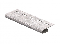 Завершающая планка Ю-Пласт Тимбер-Блок Дуб серебристый