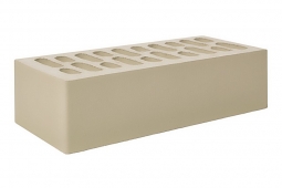 Кирпич лицевой керамический Крема пустотелый одинарный