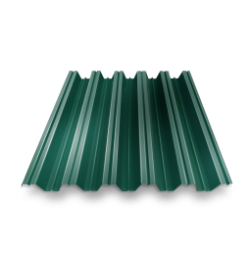 Профнастил HC-35 RAL 6005 зеленый мох 0.5 мм