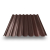 Профнастил МП-20 RAL 8017 шоколад 0,40 мм
