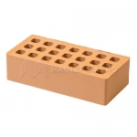 Кирпич лицевой керамический «Соломенный» пустотелый утолщенный М150