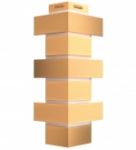 Угол Docke Flemish Желтый жженый 420 мм