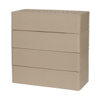 Кирпич лицевой керамический «Серый» пустотелый одинарный