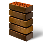 Кирпич лицевой керамический «Флэш-обжиг» «Сахара» пустотелый одинарный