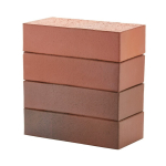 Кирпич лицевой керамический «Красный» «Флеш» полнотелый одинарный