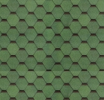 Гибкая черепица Shinglas Самба малахит