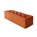 Кирпич лицевой керамический Красный пустотелый Евро 0.7 НФ