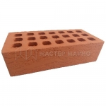 Кирпич лицевой керамический «Абрикос» «Рельеф» пустотелый одинарный М125