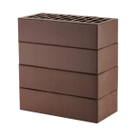 Кирпич лицевой керамический «Темно-Коричневый» пустотелый одинарный