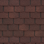 Гибкая черепица Docke Standard Крона коричневый